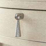 East Hampton Cerused Linen Nightstand - Ornate Home