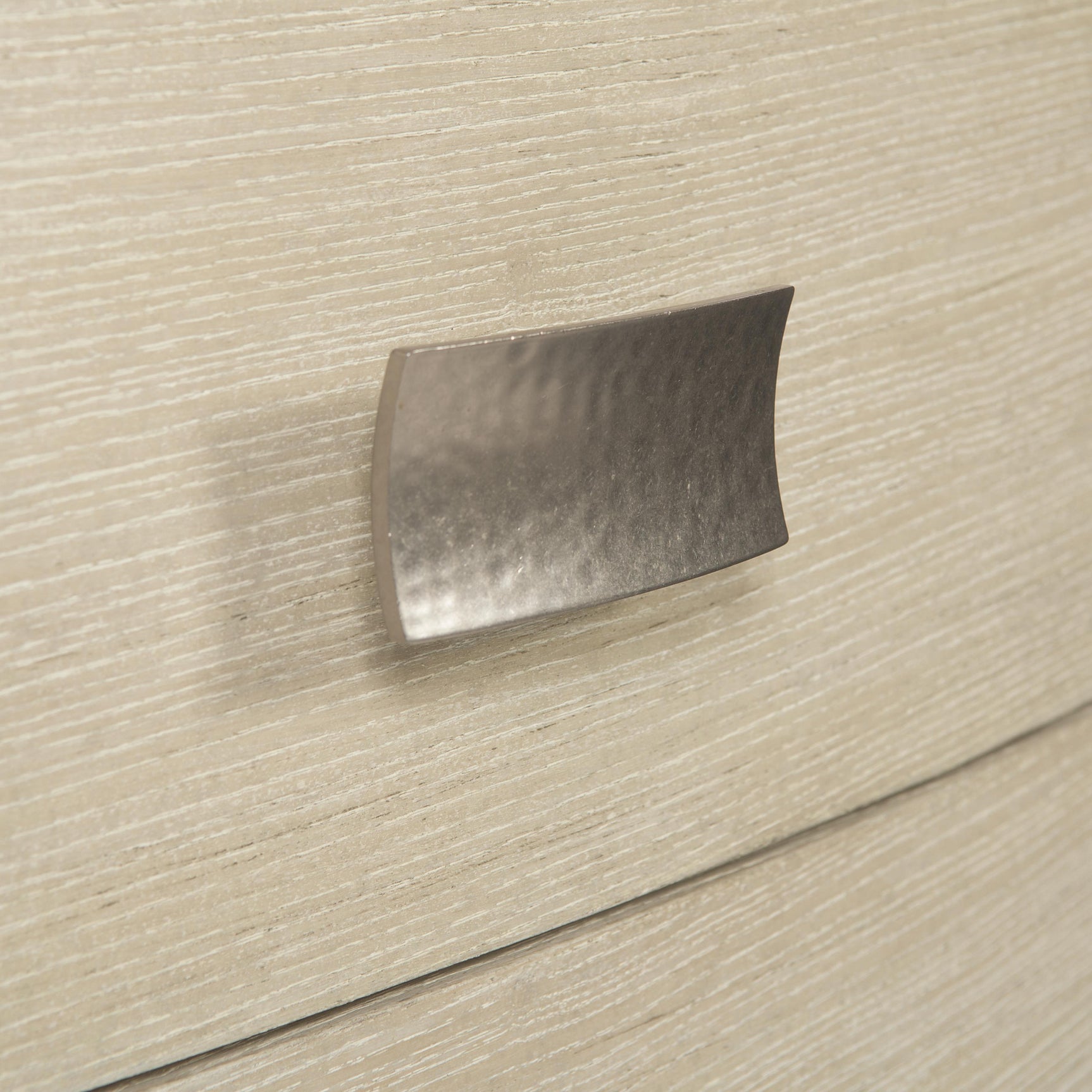 East Hampton Cerused Linen Nightstand - Ornate Home