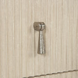 East Hampton Cerused Linen Nightstand - Ornate Home