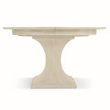 East Hampton Cerused Linen Round Dining Table - Ornate Home