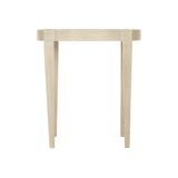 East Hampton Cerused Linen Side Table - Ornate Home