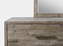 East Hampton Distressed Grey 3-Piece Queen Storage Bedroom Set - Ornate Home