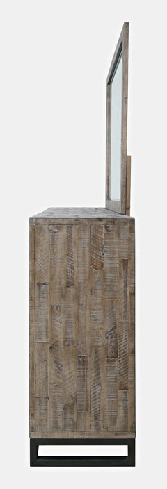 East Hampton Distressed Grey 3-Piece Queen Storage Bedroom Set - Ornate Home