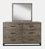 East Hampton Distressed Grey 3-Piece Queen Storage Bedroom Set - Ornate Home