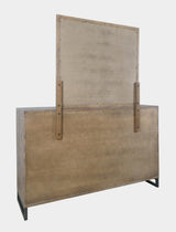 East Hampton Distressed Grey 3-Piece Queen Storage Bedroom Set - Ornate Home
