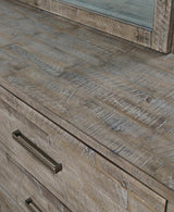 East Hampton Distressed Grey 3-Piece Queen Storage Bedroom Set - Ornate Home