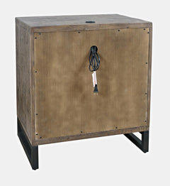 East Hampton Distressed Grey 4-Piece Queen Storage Bedroom Set - Ornate Home