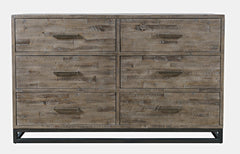 East Hampton Distressed Grey 4-Piece Queen Panel Bedroom Set - Ornate Home