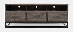 East Hampton Distressed Grey 70 Console - Ornate Home