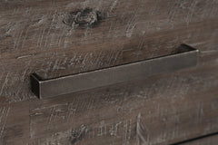 East Hampton Distressed Grey 70 Console - Ornate Home