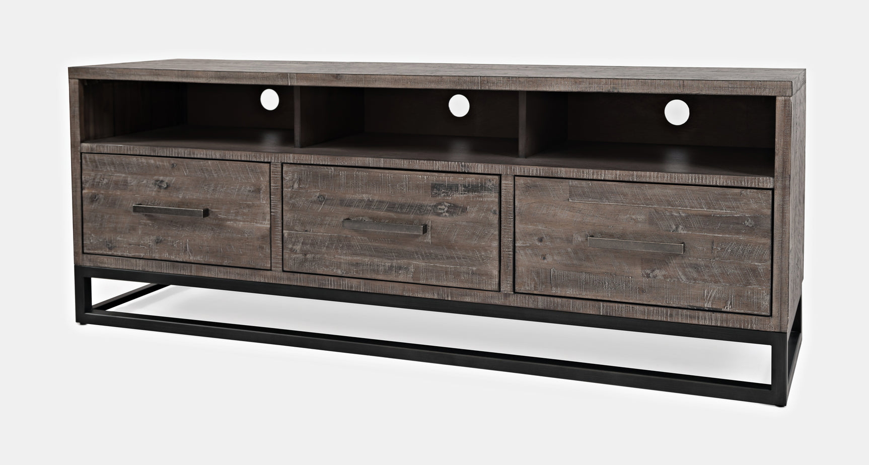 East Hampton Distressed Grey 70 Console - Ornate Home