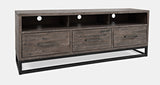East Hampton Distressed Grey 70 Console - Ornate Home