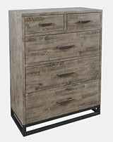 East Hampton Distressed Grey Chest - Ornate Home