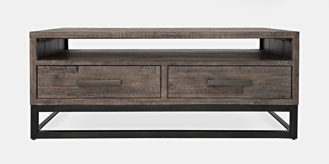 East Hampton Distressed Grey Cocktail Table - Ornate Home