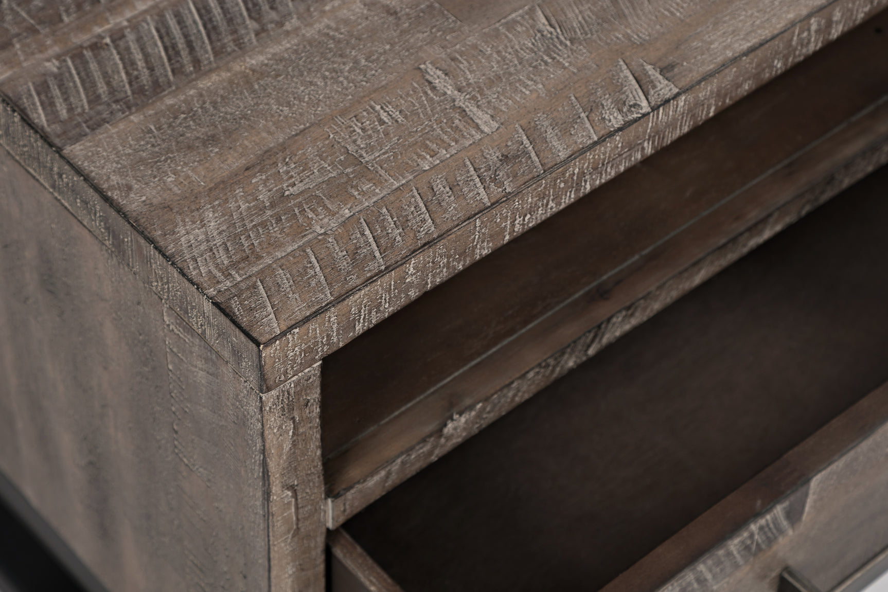 East Hampton Distressed Grey Cocktail Table - Ornate Home