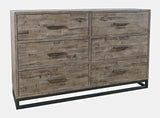 East Hampton Distressed Grey Dresser - Ornate Home