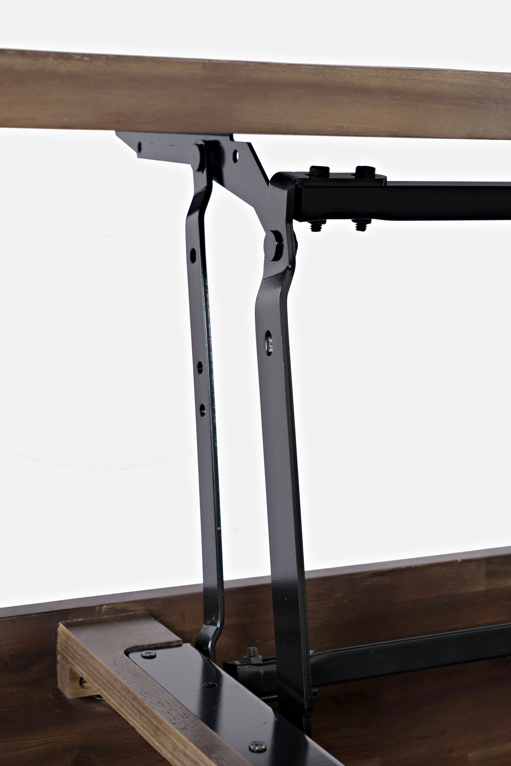 East Hampton Distressed Grey Lift Top Cocktail Table - Ornate Home