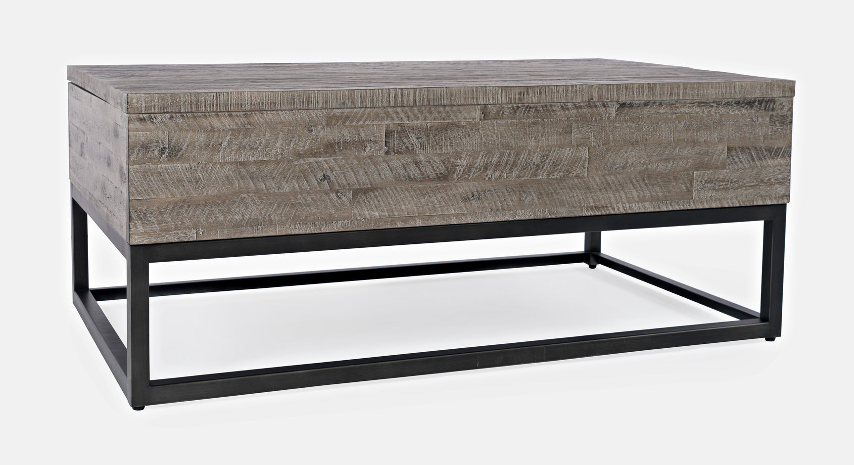 East Hampton Distressed Grey Lift Top Cocktail Table - Ornate Home