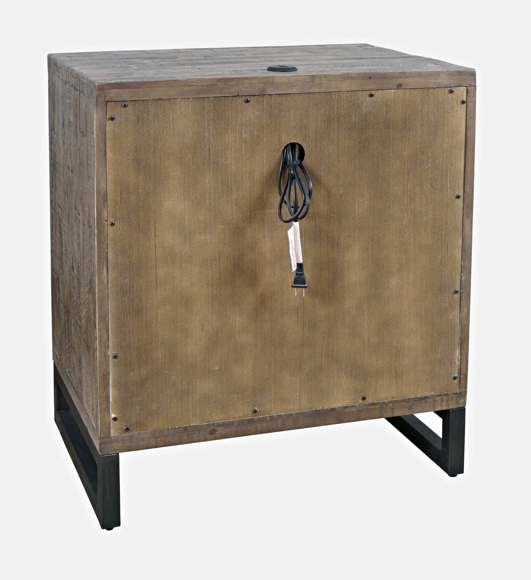 East Hampton Distressed Grey Nightstand - Ornate Home