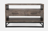 East Hampton Distressed Grey Sofa Table - Ornate Home