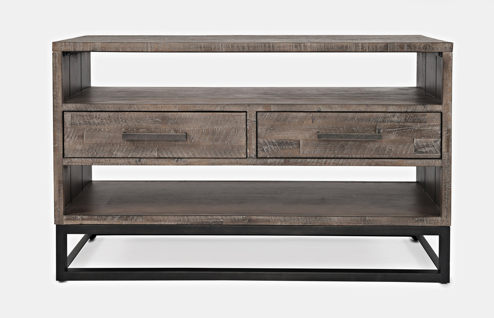 East Hampton Distressed Grey Sofa Table - Ornate Home
