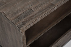 East Hampton Distressed Grey Sofa Table - Ornate Home