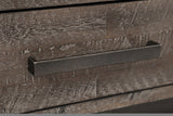 East Hampton Distressed Grey Sofa Table - Ornate Home
