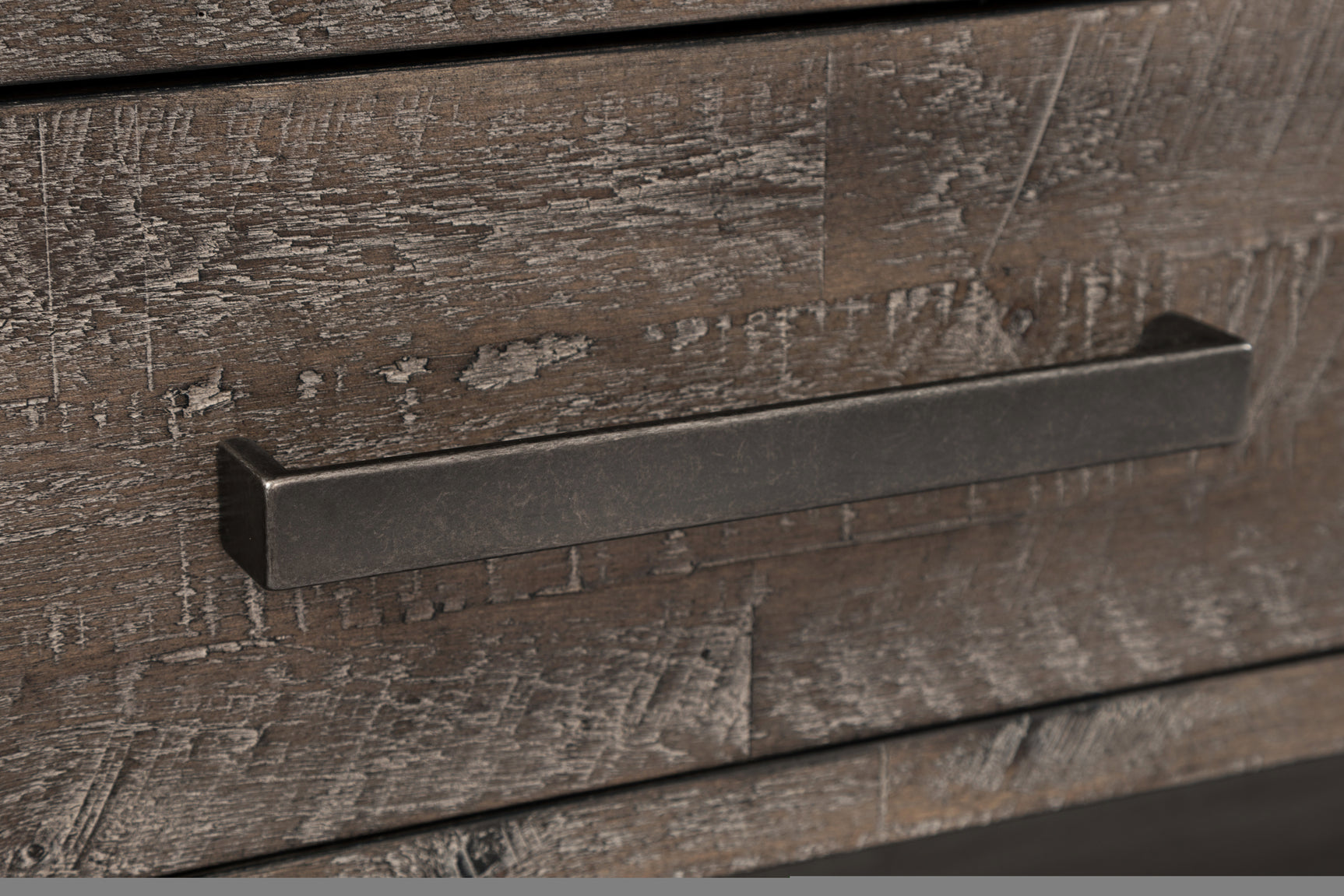 East Hampton Distressed Grey Sofa Table - Ornate Home