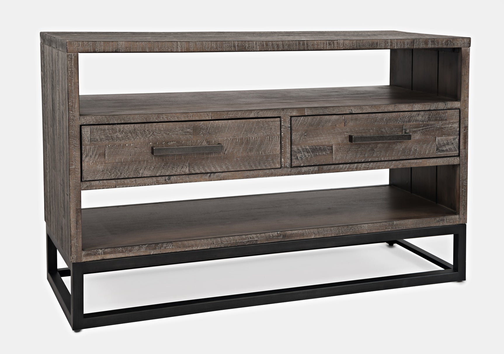 East Hampton Distressed Grey Sofa Table - Ornate Home