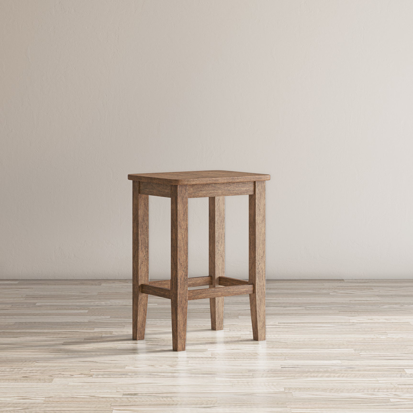 Eastern Tides Bisque Backless Counter Stool (Set of 2) - Ornate Home