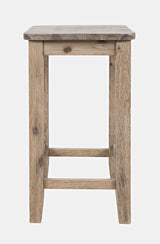Eastern Tides Bisque Backless Counter Stool (Set of 2) - Ornate Home