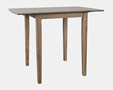 Eastern Tides Bisque Drop Leaf Counter Table - Ornate Home