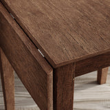Eastern Tides Bisque Drop Leaf Counter Table - Ornate Home
