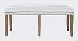 Eastern Tides Bisque Uph Bench - Ornate Home