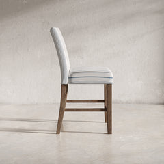 Eastern Tides Bisque Uph Counter Stool (Set of 2) - Ornate Home