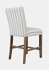 Eastern Tides Bisque Uph Counter Stool (Set of 2) - Ornate Home