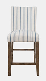 Eastern Tides Bisque Uph Counter Stool (Set of 2) - Ornate Home