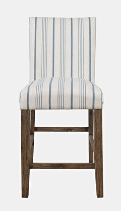 Eastern Tides Bisque Uph Counter Stool (Set of 2) - Ornate Home