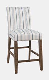 Eastern Tides Bisque Uph Counter Stool (Set of 2) - Ornate Home