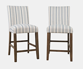 Eastern Tides Bisque Uph Dining Chair (Set of 2) - Ornate Home