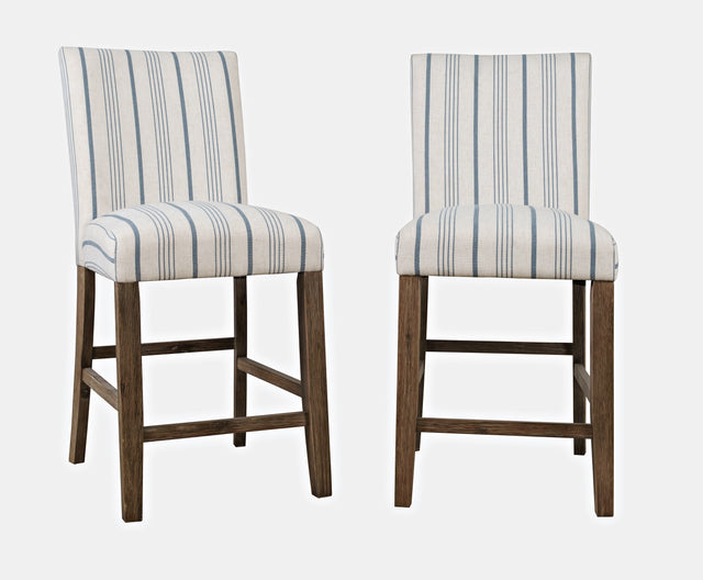Eastern Tides Bisque Uph Dining Chair (Set of 2) - Ornate Home