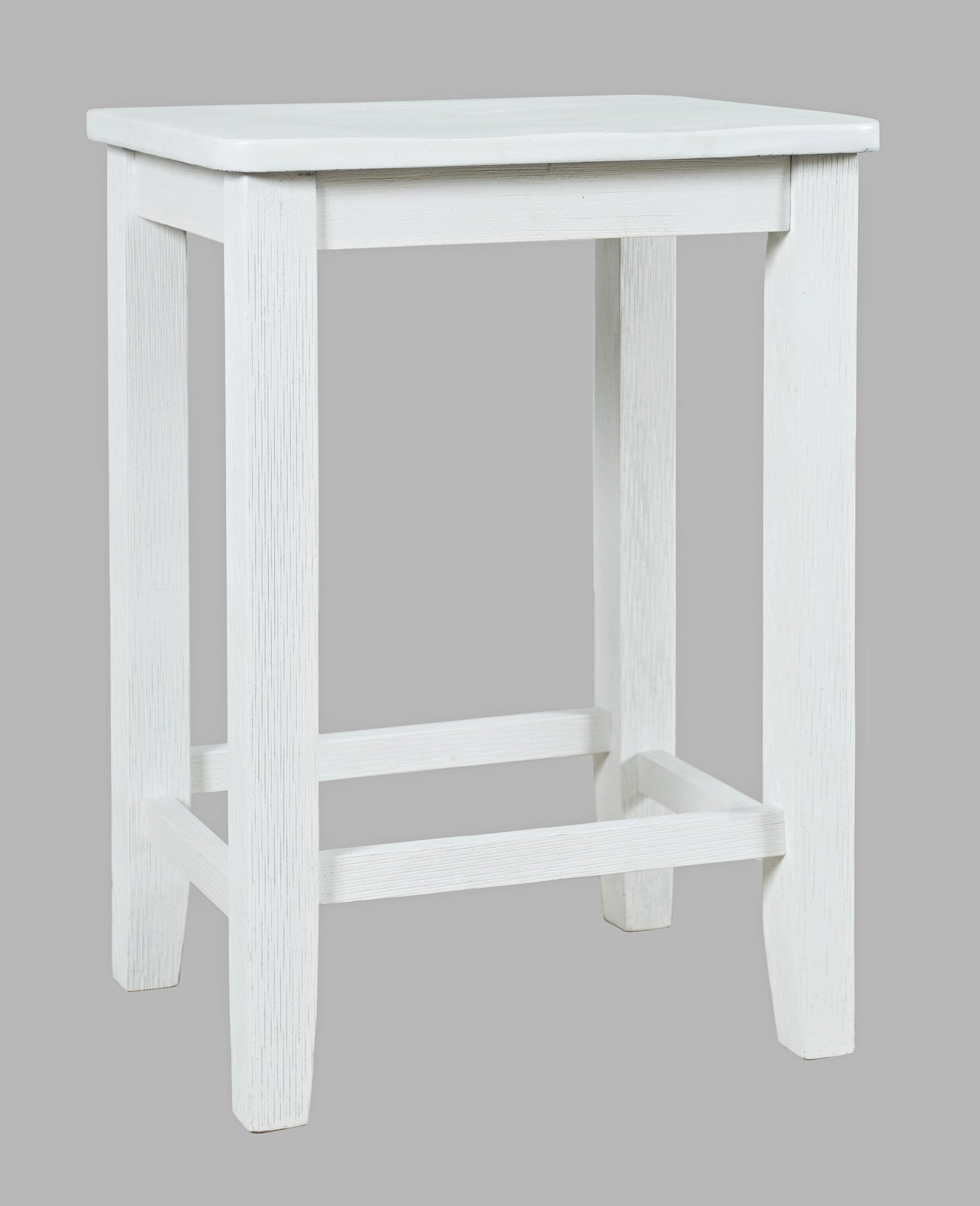 Eastern Tides Blanc Backless Counter Stool (Set of 2) - Ornate Home