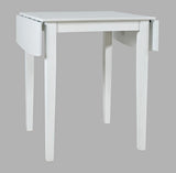 Eastern Tides Blanc Drop Leaf Counter Table - Ornate Home
