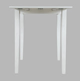 Eastern Tides Blanc Drop Leaf Counter Table - Ornate Home