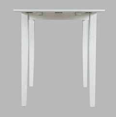 Eastern Tides Blanc Drop Leaf Counter Table - Ornate Home