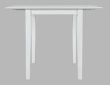 Eastern Tides Blanc Drop Leaf Counter Table - Ornate Home