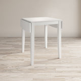 Eastern Tides Blanc Drop Leaf Counter Table - Ornate Home