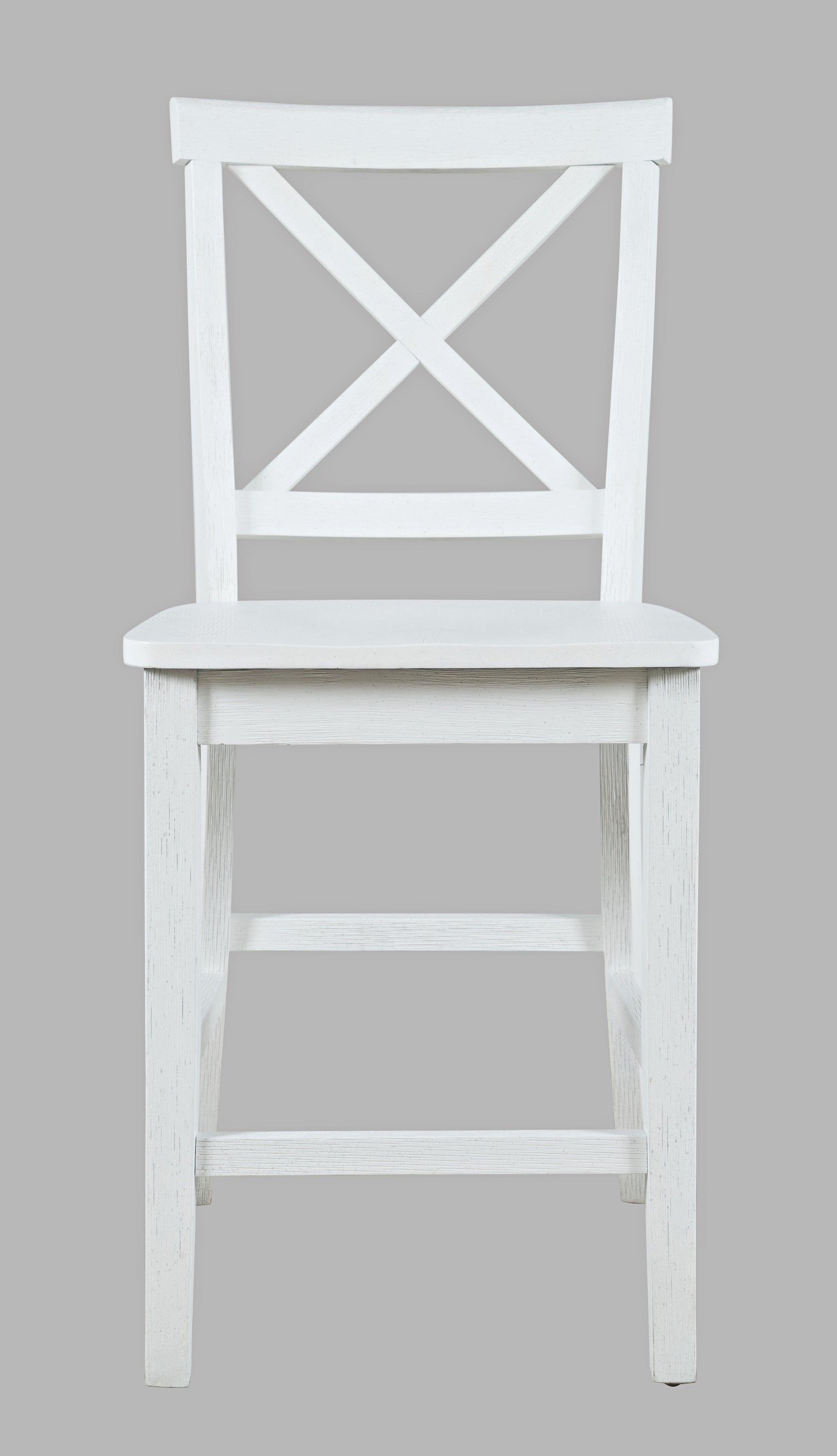 Eastern Tides Blanc X Back Counter Stool (Set of 2) - Ornate Home