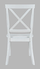 Eastern Tides Blanc X Back Dining Chair (Set of 2) - Ornate Home