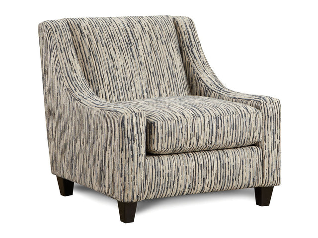 Eastleigh Stripe Multi Accent Chair - Ornate Home